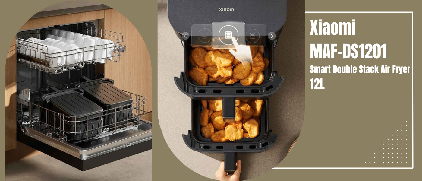 سرخ کن بدون روغن شیائومی 12 لیتری مدل Xiaomi MAF-DS1201